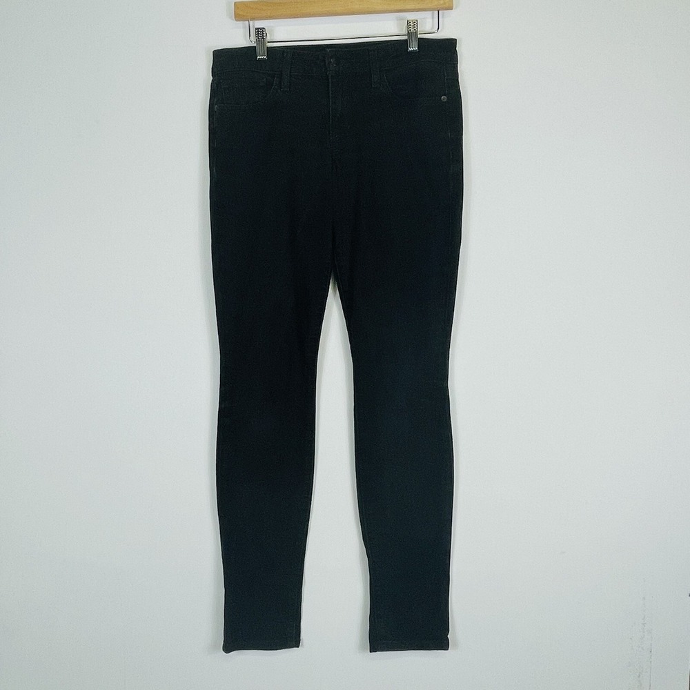 Joe's Jeans Women 28 Whiskered Black The Skinny Fit Denim‎ Midrise Casual Comfy